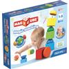 Geomag Magicube Magic Blocks Stacking - Set da 8 Pezzi in Plastica Riciclata al 100%