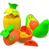 Baby clementoni - think & play - fruit puzzle - 17512