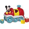 BABY CLEMENTONI Disney baby mickey shape sorter train - trenino incastra forme con mickey - giallo - da 9 mesi - clementoni