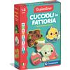 SAPIENTINO Clementoni montessori cuccioli in fattoria 16850 - gioco educativo montessori per bambini