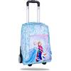 frozen Trolley scuola coolpack frozen comparto grande - waterproof - 44x33x36 cm