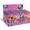 Clementoni make your flowers expo 18867 - kit creativo per fare fiori