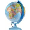 MICRO PLANET Mappamondo luminoso politico e costellazioni