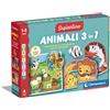 SAPIENTINO Clementoni - sapientino montessori baby - gli animali 3 in 1