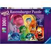 Disney Ravensburger puzzle inside out 2 - 100 pezzi xxl - avventura pixar per bambini 6+