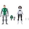 Marvel hasbro legends series captain marvel vs. dottor destino - action figures collezionabili 15 cm - edizione 60° anniversario avengers