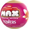 ZURU Collezione max premium flowers building bricks - Confezione assortita