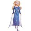 frozen Disney frozen - elsa, bambola alla moda con abito da pattinaggio sul ghiaccio, accessori, scarpe e pattini rimovibili inclusi
