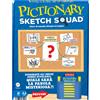 MATTEL GAMES, PICTIONARY Mattel games - pictionary sketch squad, gioco di squadra e disegno cooperativo, con lavagnette, pennarelli e porta indizi, 2-6 giocatori