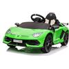 SUN&SPORT Lamborghini Aventador SVJ Roadster 12V - Auto Elettrica per Bambini con Batteria al Litio, Telecomando e Fari Funzionanti