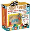 Headu - Lavagna di Sabbia Leggo e Scrivo Montessori