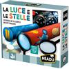 HEADU La luce e le stelle. costruisci e scopri un telescopio e uno spettroscopio. s.t.e.m. 6-10 anni