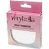 VERY BELLA Verybella - specchio portatile rosa 85x85 con luci led regolabili, tascabile per borsetta, ideale per trucco e viaggio