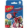 Spiderman, MATTEL GAMES, UNO, MARVEL Uno the amazing spiderman, l'iconico gioco con carte ispirate alla serie a fumetti marvel