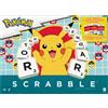 POKEMON, MATTEL GAMES, Scrabble Scrabble pokémon, il gioco da tavolo delle parole crociate con 50 sfide dei personaggi pokémon