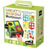 Headu Banchetto Sensoriale Montessori IT57182 - Gioco Educativo In Legno Per Bambini 2-4 Anni, Forme E Manualità, Made In Italy