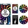 MATTEL GAMES E se fossi..., gioco per adulti con domande divertenti e ridicole, votazione con le dita con carte e ruote