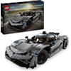 Lego, LEGO TECHNIC Lego Technic 42173 Hypercar Koenigsegg Jesko Absolut Grigia, Modellino Di Auto Da Costruire, Macchina Giocattolo Bambini 10+