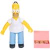 The simpsons - action figure di homer articolata, scala 10 cm