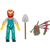 SIMPSONS The simpsons - action figure del giardiniere willie articolata, scala 10 cm