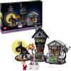 LEGO, Disney LEGO Ideas 21351 Nightmare Before Christmas Disney di Tim Burton, Diorama per Adulti, Idea Regalo Uomo e Donna da Collezione