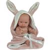 LOVE BEBÈ Bambola Jolie - Rosa - 26cm