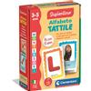 SAPIENTINO, CLEMENTONI Clementoni - montessori - flashcard alfabeto tattile - 16838