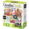HEADU Casetta tattile - gioco montessori per classificare e toccare - educativo 2+
