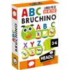HEADU Bruchino abc - puzzle autocorrettivo per imparare l'alfabeto giocando - 3+ - headu