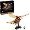 LEGO, LEGO ICONS Lego icons 10363 macchina volante di leonardo da vinci, modellino da costruire per adulti da collezione, regalo uomo o donna