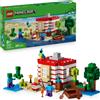 Lego minecraft 21275 casa giungla esplosiva: tnt, barca, 3 pers. 8+