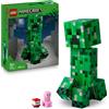 Lego minecraft 21276 creeper: action figure snodabile, segreto 10+