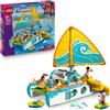 LEGO, LEGO FRIENDS Lego friends 42664 avventura catamarano: barca, 4 mini bamboline 8+