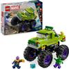 Lego, LEGO SUPER HEROES Lego marvel 76312 truck di hulk contro thanos - camion giocattolo per supereroi con 2 minifigure, giochi per bambini 7+ anni