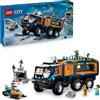 Lego, LEGO CITY Lego city 60471 grande camion artico: laboratorio, motoslitta 8+
