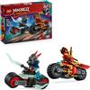 LEGO, LEGO NINJAGO Lego ninjago 71838 moto kai: 2 motociclette, 2 minifigure 6+