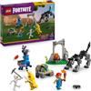Lego fortnite 77075 campo bananita starter: 3 minifigure, gaming 7+