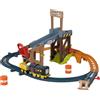 THOMAS & FRIENDS Il Trenino Thomas - Pista Cantiere di Diesel, set a tema cantiere con pista e 2 veicoli motorizzati