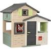 Smoby Life Casetta Evo Playhouse - Casetta da Giardino Spaziosa e Interattiva -3+