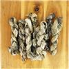AVANZONA Snack per Cani Naturali 100%, Bastoncini di Pesce. Pelle di Merluzzo Essiccata. Omega 3 per Cani di Piccola, Media e Grande Taglia. 120G.