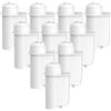 AQUA CREST Filtro acqua di ricambio per Brita® Intenza; Siemens® TZ70033, TCZ7003, serie EQ; Bosch® 12008246 - compresi vari modelli di Neff® & Gaggenau®, PFAS, PFOA/PF0S (10)