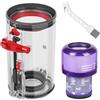 JaMalign Ricambi per Dyson V11 V15 SV14 SV15 SV22, Contiene 1 Filtro di Ricambio | Contenitore per la Polvere Trasparente, Filtro per Dyson V11 V15