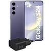 Samsung Galaxy S24 Smartphone AI, Caricatore incluso, Display 6.2'' FHD+ Dynamic AMOLED 2X, Fotocamera 50MP, RAM 8GB, 256GB, 4.000 mAh, Cobalt Violet [Versione italiana]