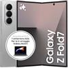 Samsung Galaxy Z Fold7 Smartphone AI pieghevole, 3 anni di Garanzia del produttore, RAM 12GB, 256GB, Display 6,5"/8'', Camera 200MP, Batteria a lunga durata, Silver Shadow [Versione italiana]
