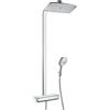 Hansgrohe Colonna doccia con miscelatore Raindance Select E360 Ecosmart cromo