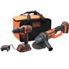 BLACK + DECKER Set di elettroutensili a batteria BLACK + DECKER BCK24D2S-QW