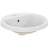 Ideal Standard Lavabo da appoggio IDEAL STANDARD rettangolare in ceramica L 48 x H 17.5 x P 48 cm bianco