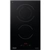 Delonghi Piano cottura elettrico 2 zone L 30 cm PVC 31 N DE'LONGHI nero