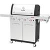 CHAR-BROIL Barbecue a gas CHAR-BROIL PROFESSIONAL PRO S 4 5 bruciatori con fornello laterale extra