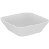 Ideal Standard Lavabo da appoggio IDEAL STANDARD quadrato in ceramica L 40 x H 18 x P 40 cm bianco lucido piletta non inclusa